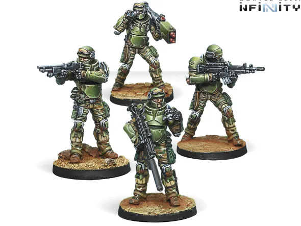 Infinity - Ariadna - Marauders 5307th Ranger Unit
