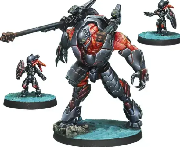 Infinity - Combined Army Overdron Batroids TAG Pack