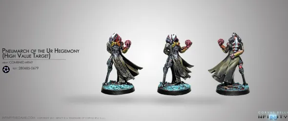 Infinity - Combined Army - Pneumarch of the Ur Hegemony (High Value Target)