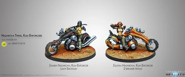 Infinity - Haqqislam - The Nazarova Twins, Kum Enforcers