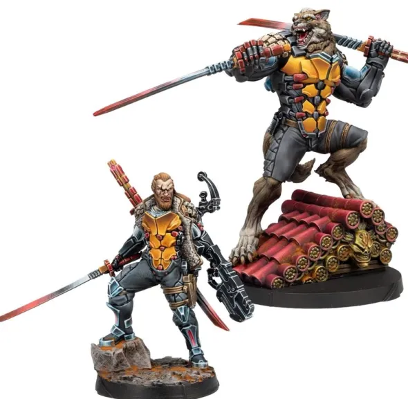 Infinity - JSA - Ioann Bann, Varangian Dog-Warrior