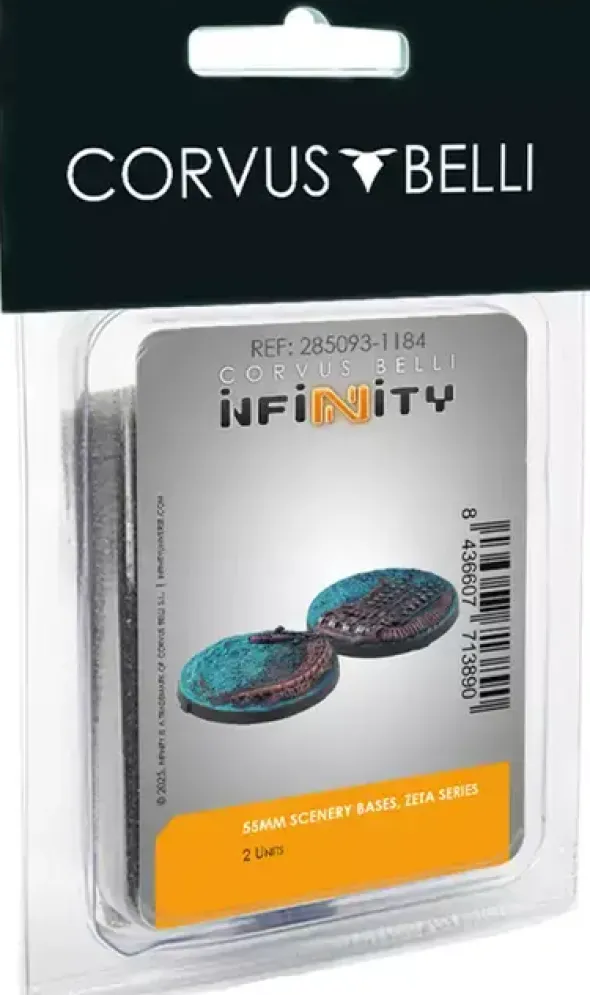 Infinity - 55mm Scenery Bases, Zeta Series
