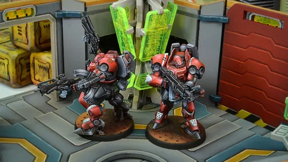 Infinity - Nomads - Gecko Squadron