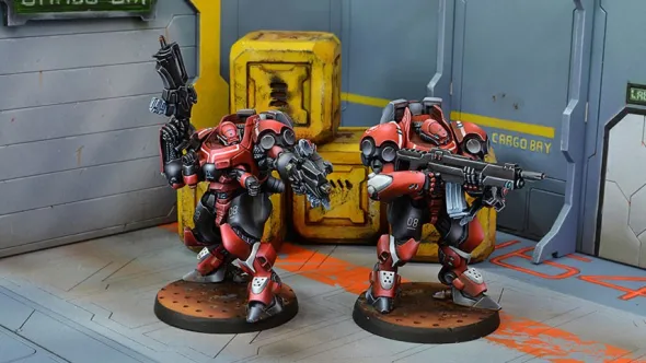 Infinity - Nomads - Gecko Squadron