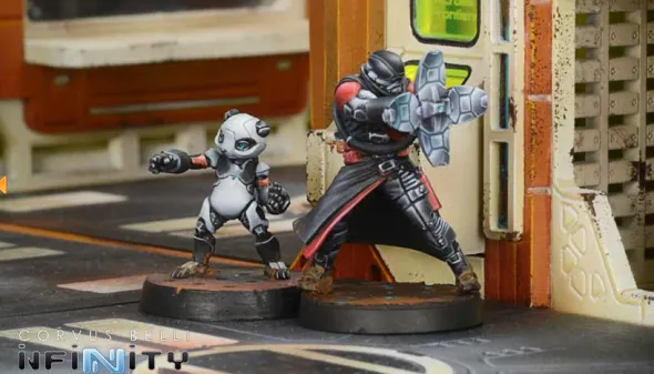 Infinity - Nomads - Hecklers (Combi Rifle)