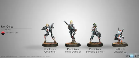 Infinity - Nomads - Riot Grrls