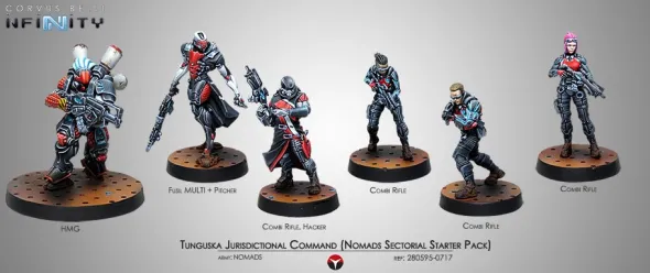 Infinity - Nomads - Tunguska Jurisdictional Command