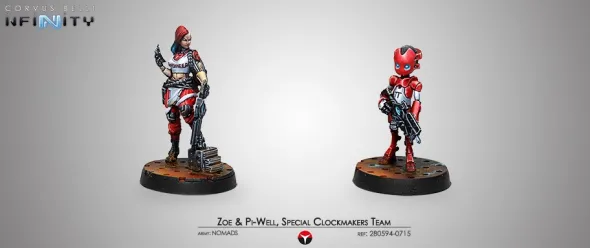 Infinity - Nomads - Zoe & Pi-Well, Special Clockmakers Team (Engineer & Remote)