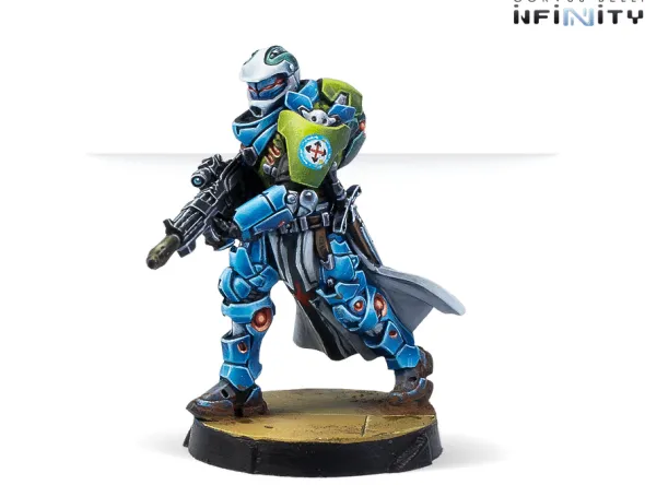 Infinity - PanOceania - Knight of Montesa (Red Fury)