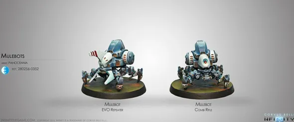 Infinity - PanOceania - Mulebots