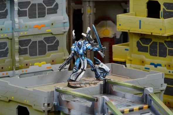 Infinity - PanOceania - Seraphs Military Order Armored Cavalry (Spitfire)