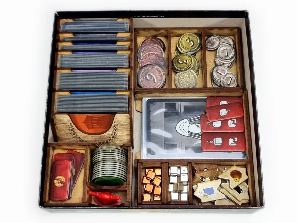 Insert compatible avec 7 Wonders Duel et ses extensions