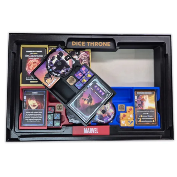 Insert pour Dice Throne Marvel - v2