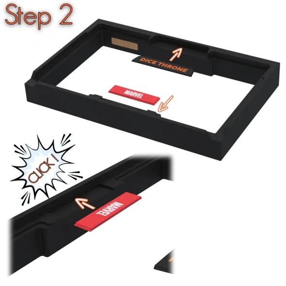 Insert pour Dice Throne Marvel - v2