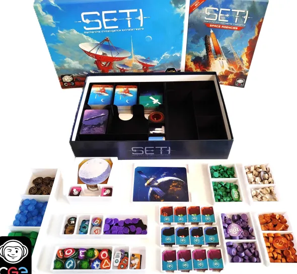Insert pour SETI : Recherche d’Intelligence Extraterrestre + Extension Agences Spatiales