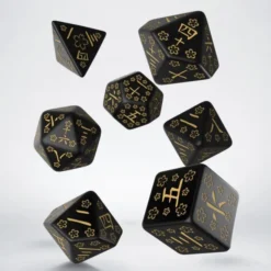Japanese Dice Set - Deep Night Firefly