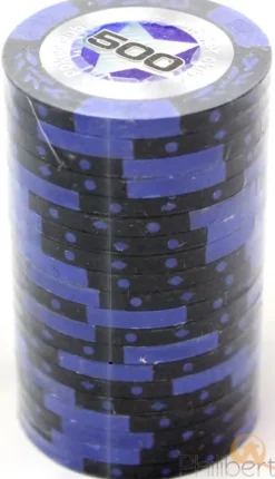 20 Jetons de poker Crown - Marqué 500