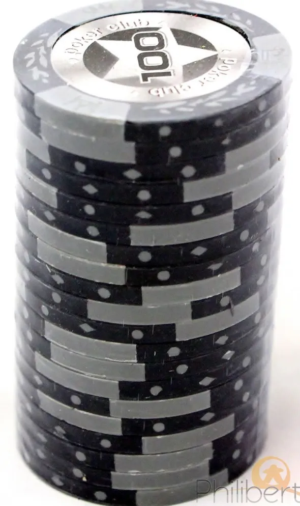 20 Jetons de poker Crown - Marqué 100