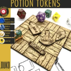Jetons de potion pour JDR