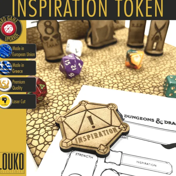 Jetons Inspiration compatibles 5e
