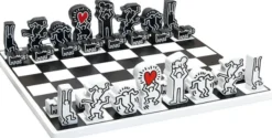 Jeu d'échec Keith Haring