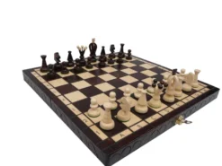 Jeu d'échecs King 36 cm en bois