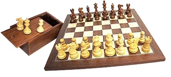Jeu d'échecs Prestige Palissandre (Bundle)