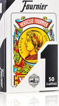 Jeu de Cartes Espagnol - 50 Cartes - Dos Bleu