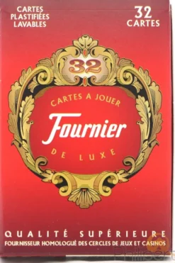 Jeu de 32 Cartes Fournier - Rouge