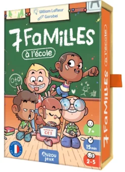 Jeu de 7 familles - A l'école