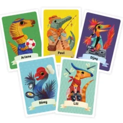 Jeu de Mistigri - Dinosaures