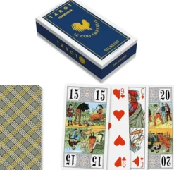 Jeu de Tarot "Le Coq Impérial" Plastique