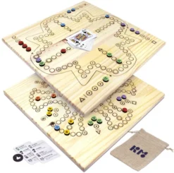 Jeu de Tock réversible en bois