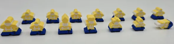Job set - Carcassonne Big Box Meeples