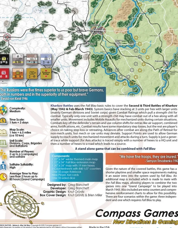 Kharkov Battles: Before & After Fall Blau