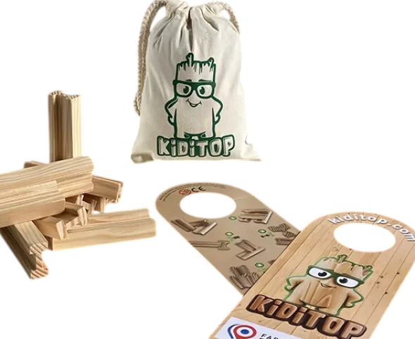 Kiditop - Pack Marmotte 12 Pièces