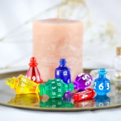 King of Potions - 7 Dés en forme de Potion