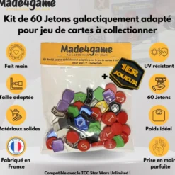 Kit de 60 jetons compatibles Star Wars Unlimited