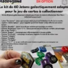 Kit de 5 jetons "dégât 1" additionnels compatible Star Wars Unlimited