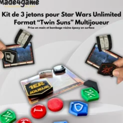 Kit de 3 jetons