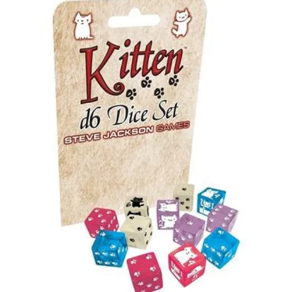 Kitten - D6 Dice Set