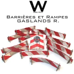 Kit Warkitect - Barrières et Rampes Gaslands Refuelled