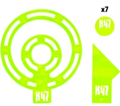 Konflikt'47 - Acrylic Objectives and Template Set