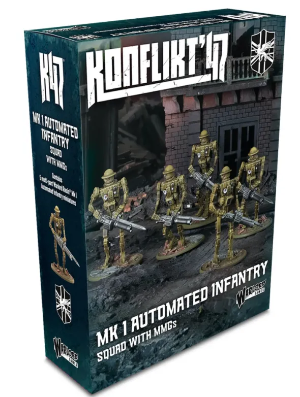 Konflikt '47 - British Commonwealth - Mk I Automated Infantry Squad with MMG
