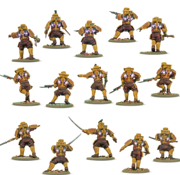 Konflikt '47 - Empire of Japan Ghost Attack Infantry