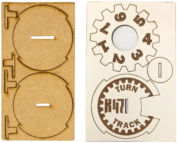 Konflikt'47 - MDF Turn Marker