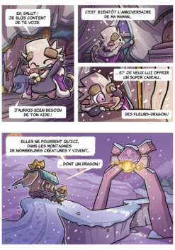 La BD dont tu es le petit héros - Chatons & Dragons : Les Fleurs Dragon