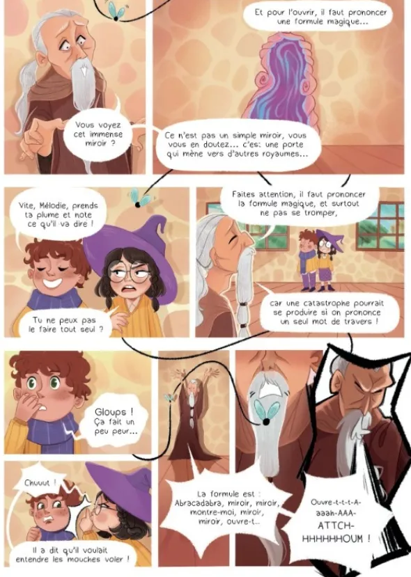 La BD dont tu es le Petit Héros - Du rififi à l’école de magie