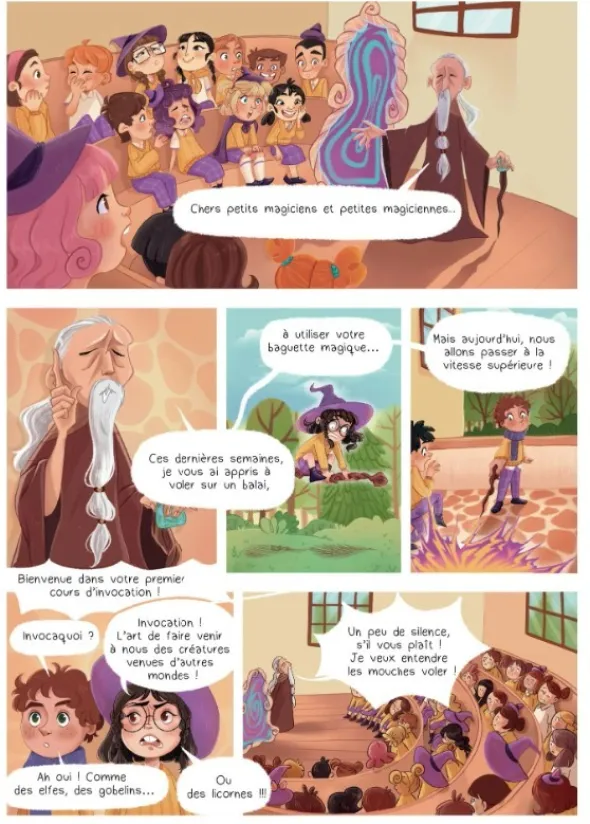 La BD dont tu es le Petit Héros - Du rififi à l’école de magie
