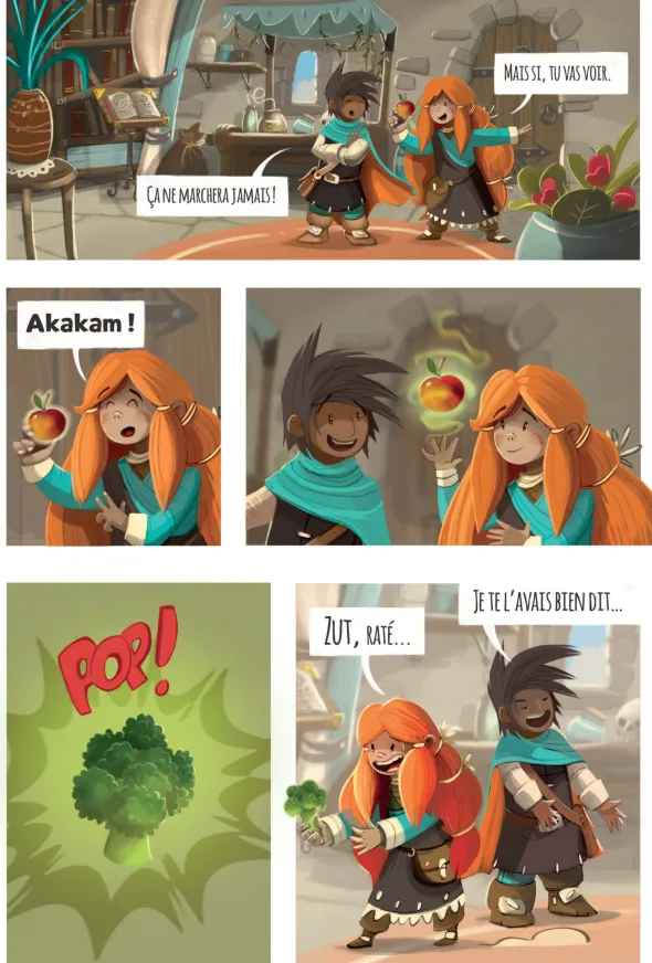 La BD dont tu es le Petit Héros - Les petits Alchimistes : La Potion d'Invisibilité